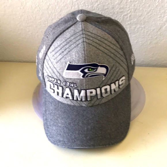 Seattle Seahawks Super Bowl Champion XLVII Hat - Picture 1 of 6